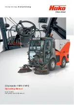 HAKO Citymaster 1600 Operating Manual preview