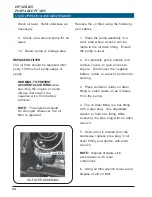 Preview for 34 page of HALE HP 400 Operation And Maintenance Manual