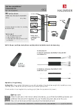 Preview for 3 page of Halemeier S-Mitter MultiWhite 2 Manual