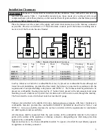 Preview for 5 page of Hallmark HBD1 15 Installation And Operation Instruction Manual