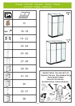 Preview for 12 page of Halls Greenhouses F09934 Assembly Instructions Manual