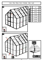 Preview for 36 page of Halls Greenhouses Universal 128 DD Manual