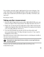 Preview for 25 page of Halo Digital Goniometer Quick-Start Uick-Start Manual