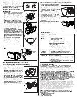 Preview for 2 page of Halo FSL503TIB Instruction Manual