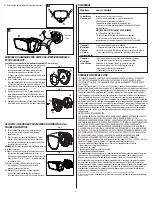 Preview for 4 page of Halo FSL503TIB Instruction Manual