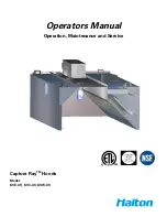 Halton KVE-UV Operator'S Manual preview