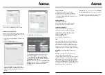 Preview for 6 page of Hama 00062757 Operating Instruction