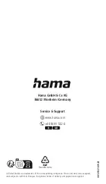 Preview for 22 page of Hama 00125121 Operating Instructions Manual