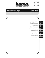 Hama 00137420 "Pipe" Operating Instructions Manual preview