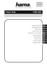 Preview for 1 page of Hama 00178215 Operating Instructions Manual