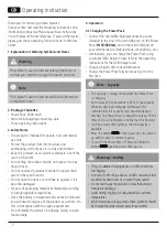 Preview for 2 page of Hama 00178215 Operating Instructions Manual