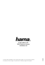 Preview for 5 page of Hama 00181072 Operating Instructions