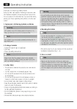 Preview for 4 page of Hama 00182580 Operating Instructions Manual