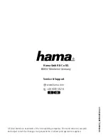 Preview for 21 page of Hama 00186432 Operating Instructions Manual