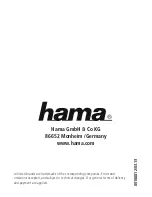 Preview for 28 page of Hama 108812 Operating Instructions Manual