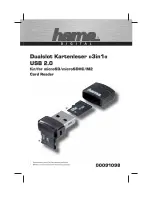 Preview for 2 page of Hama 91098 Operating Instructions Manual