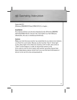 Preview for 4 page of Hama 91098 Operating Instructions Manual