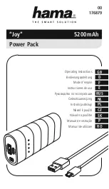 Hama Joy 00176879 Operating Instructions Manual preview