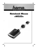 Preview for 2 page of Hama M520 Operating Instruction