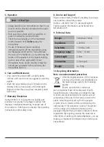 Preview for 4 page of Hama MIC-P35 Allround Operating Instructions Manual