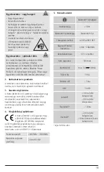 Preview for 17 page of Hama Passion Voyage Warnings And Safety Instructions