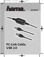 Preview for 2 page of Hama PC-Link-Cable Operating	 Instruction