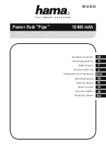 Hama Pipe Operating Instructions Manual preview