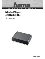 Hama PRN45HD Instruction Manual preview