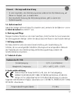 Preview for 18 page of Hama RC 550 Operating Instructions Manual