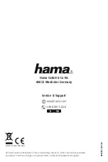 Preview for 88 page of Hama Touch Operating Instructions Manual