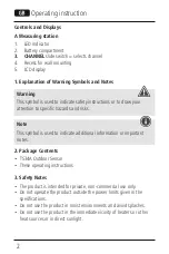 Preview for 3 page of Hama TS34A Operating Instructions Manual