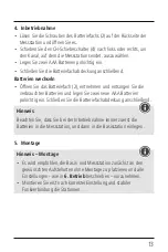 Preview for 14 page of Hama TS34A Operating Instructions Manual