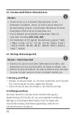 Preview for 17 page of Hama TS34A Operating Instructions Manual