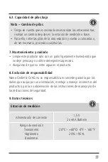 Preview for 34 page of Hama TS34A Operating Instructions Manual