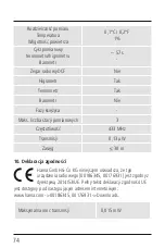 Preview for 75 page of Hama TS34A Operating Instructions Manual