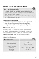 Preview for 106 page of Hama TS34A Operating Instructions Manual