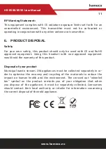 Preview for 12 page of HAMECO HS-8550 User Manual