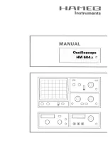 Preview for 1 page of Hameg HM 604-2 Manual