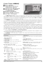 Preview for 4 page of Hameg HM 604-2 Operating Manual