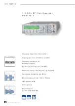 Preview for 24 page of Hameg HM8134-3X Handbuch Manual