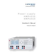 Hameg HMP4030 Manual preview