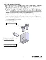 Preview for 3 page of Hamilton Air HA1000 Adjustment Instructions