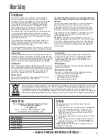 Preview for 3 page of Hamilton Beach Commercial GM30 Operation Manual