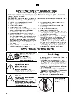 Preview for 2 page of Hamilton Beach Commercial HMD200-CCC Operation Manual