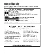 Preview for 2 page of Hamilton Beach Commercial HMI 200 Operation Manual