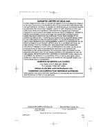 Preview for 20 page of HAMILTON BEACH/PROCTOR SILEX 70660 User Manual