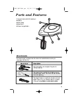 Preview for 3 page of Hamilton Beach 62660 User Manual