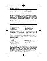 Preview for 7 page of Hamilton Beach 62660 User Manual