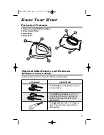 Preview for 3 page of Hamilton Beach 62680 - PROCTOR Silex 6 Speed Mix Mate Hand... Use & Care Manual