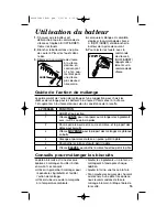 Preview for 15 page of Hamilton Beach 62680 - PROCTOR Silex 6 Speed Mix Mate Hand... Use & Care Manual